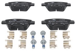 SET PLACUTE FRANA ATE 13.0470-3858.2 - Compatibil cu AUDI, SEAT, SKODA, VW