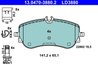 SET PLACUTE FRANA ATE 13.0470-3880.2 - Compatibil cu VW
