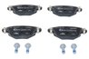 SET PLACUTE FRANA ATE 13.0470-3988.2 - Compatibil cu FORD, JAGUAR, RENAULT