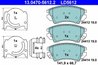 SET PLACUTE FRANA ATE 13.0470-5612.2 - Compatibil cu CHEVROLET, OPEL, SAAB, VAUXHALL