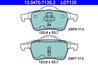 Set placute frana ATE 13.0470-7135.2