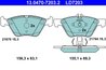 Set placute frana ATE 13.0470-7203.2