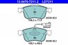 Set placute frana ATE 13.0470-7211.2