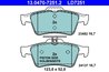 Set placute frana ATE 13.0470-7251.2