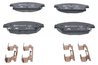 SET PLACUTE FRANA ATE 13.0470-7263.2 - Compatibil cu CHEVROLET, OPEL, VAUXHALL