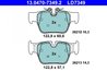 Set placute frana ATE 13.0470-7349.2