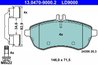 SET PLACUTE FRANA ATE 13.0470-9000.2 - Compatibil cu MERCEDES-BENZ