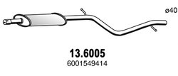 Toba esapament intermediara ASSO 13.6005