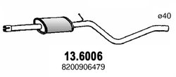 Toba esapament intermediara ASSO 13.6006