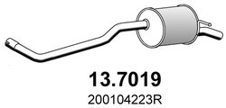Toba esapament finala ASSO 13.7019