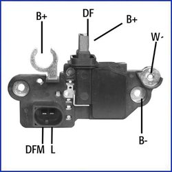 Regulator alternator HITACHI 130577