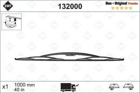 LAMELA STERGATOR SWF 132000 - Compatibil cu AYATS, BOVA, DROGMOLLER, HEULIEZ, IRISBUS, IRIZAR, IVECO, KING LONG, MAN, MERCEDES-B