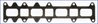 GARNITURA GALERIE EVACUARE AJUSA 13226400 - Compatibil cu AUVERLAND, BREMACH, CITROEN, FIAT, FUSO (MITSUBISHI), IVECO, MITSUBISH