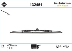 Lamela stergator SWF 132451