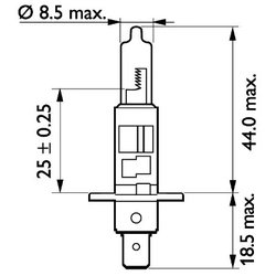 BEC, FAR FAZA LUNGA PHILIPS 13258MDB1 - Compatibil cu DAF, FORD, IRISBUS, IVECO, MAN, MERCEDES-BENZ, MITSUBISHI, NEOPLAN, NISSAN