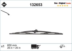 LAMELA STERGATOR SWF 132653 - Compatibil cu RENAULT TRUCKS
