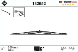 LAMELA STERGATOR SWF 132652 - Compatibil cu ASTRA, BHARATBENZ, FORD, FOTON, GINAF, IVECO, MERCEDES-BENZ, VOLVO