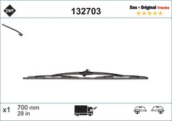 LAMELA STERGATOR SWF 132703 - Compatibil cu FORD, MERCEDES-BENZ, VOLVO