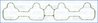 GARNITURA GALERIE ADMISIE AJUSA 13288200 - Compatibil cu CHEVROLET, OPEL, VAUXHALL