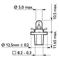 Bec, lumini bord PHILIPS 13598CP