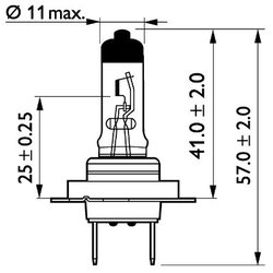 Bec, far faza lunga PHILIPS 13972MDC1