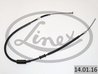 Cablu frana de mana Linex 14.01.16