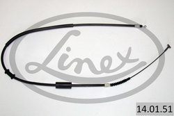 CABLU FRANA DE MANA LINEX 14.01.51 - Compatibil cu ALFA ROMEO, FIAT, LANCIA