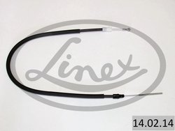 CABLU FRANA DE MANA LINEX 14.02.14 - Compatibil cu CITROEN, FIAT, LANCIA, PEUGEOT
