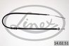 Cablu frana de mana Linex 14.02.51