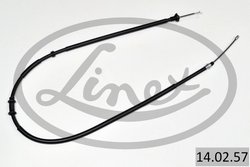CABLU FRANA DE MANA LINEX 14.02.57 - Compatibil cu ABARTH, FIAT