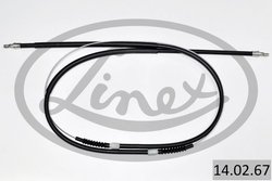 CABLU FRANA DE MANA LINEX 14.02.67 - Compatibil cu CITROEN, FIAT, PEUGEOT