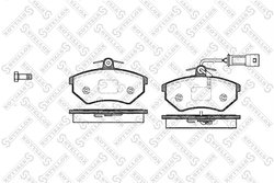 SET PLACUTE FRANA STELLOX 145 042-SX - Compatibil cu AUDI, CHERY, VW, ZHONGHUA (BRILLIANCE)