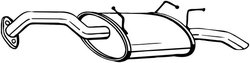 TOBA ESAPAMENT FINALA BOSAL 145-099 - Compatibil cu NISSAN