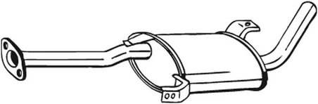 Toba esapament intermediara Bosal 145-185