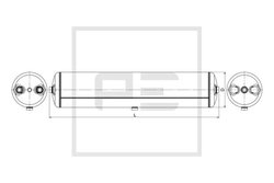 Rezervor aer sistem compresor PE Automotive 146.520-80A