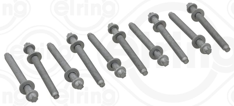 SET SURUBURI CHIULASA ELRING 152.550 - Compatibil cu AUVERLAND, CITROEN, DALLAS, EFFEDI, FIAT, FSO, GEO, HYUNDAI, IRAN KHODRO, J