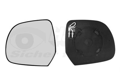 Sticla oglinda, oglinda retrovizoare exterioara Van Wezel 15