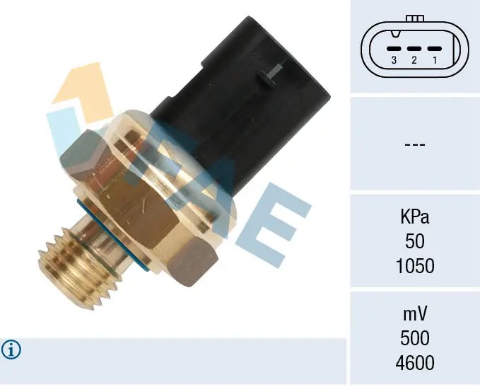 SENZOR PRESIUNE ULEI FAE 15610 - Compatibil cu BMW, CITROEN, DS, MERCEDES-BENZ, MINI, OPEL, PEUGEOT, VAUXHALL
