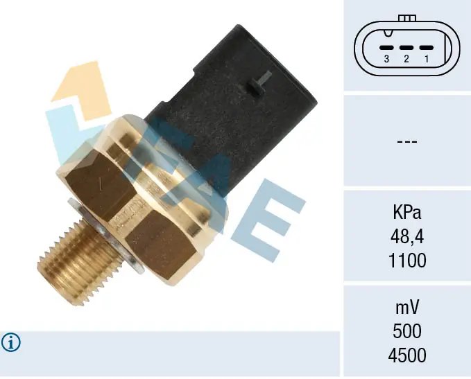 SENZOR PRESIUNE ULEI FAE 15613 - Compatibil cu AUDI, SEAT, SKODA, VW