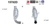 CATALIZATOR AS 15782D - Compatibil cu CITROEN, PEUGEOT, SUZUKI, TOYOTA
