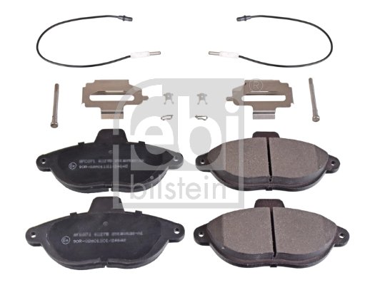 SET PLACUTE FRANA FEBI BILSTEIN 16225 - Compatibil cu CITROEN, FIAT, PEUGEOT