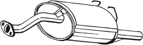 Toba esapament finala Bosal 163-729