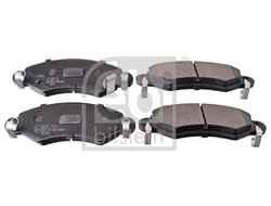 SET PLACUTE FRANA FEBI BILSTEIN 16387 - Compatibil cu OPEL, SUBARU, SUZUKI, VAUXHALL