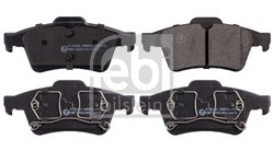 Set placute frana Febi Bilstein 16428
