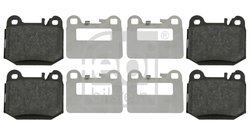 Set placute frana Febi Bilstein 16437
