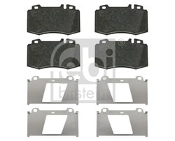 SET PLACUTE FRANA FEBI BILSTEIN 16481 - Compatibil cu MERCEDES-BENZ