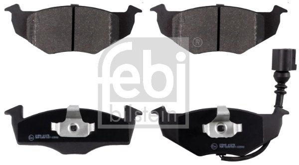 Set placute frana Febi Bilstein 16482