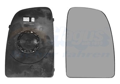 Sticla oglinda, oglinda retrovizoare exterioara Van Wezel 16