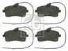 SET PLACUTE FRANA FEBI BILSTEIN 16547 - Compatibil cu PEUGEOT
