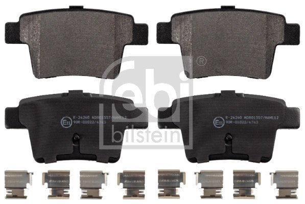 SET PLACUTE FRANA FEBI BILSTEIN 16571 - Compatibil cu FORD, JAGUAR
